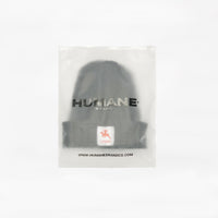 HUMANE BRAND® Black Cable-Knit Beanie