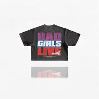 HUMANE BRAND® "Bad Girls Live Humane®"  Crop Top