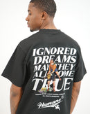 HUMANE BRAND® Ignored Dreams Black T-Shirt