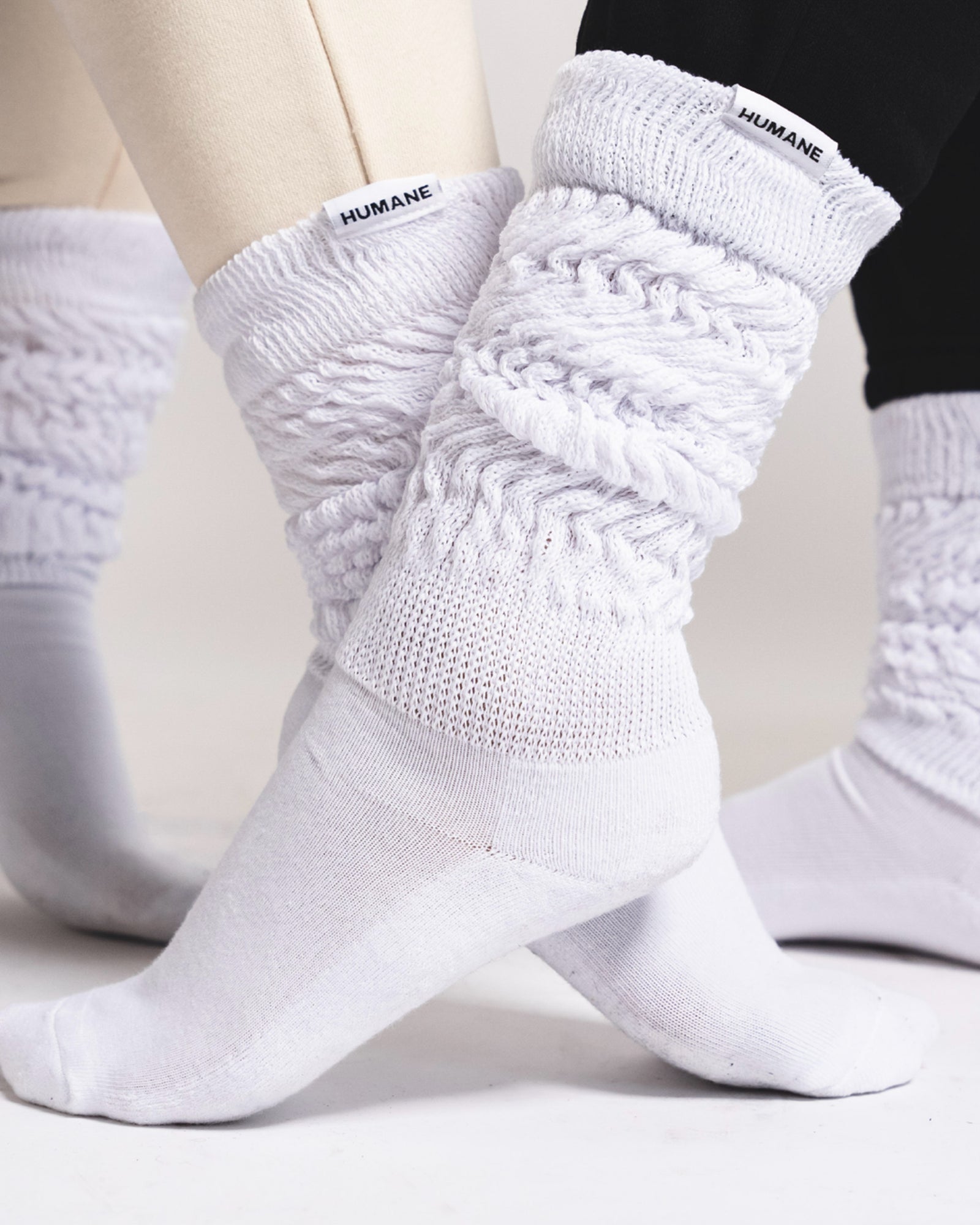 HUMANE BRAND® Everyday Scrunch Socks