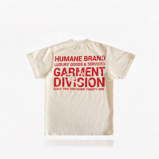 HUMANE BRAND® Tan Garment Division T-Shirt