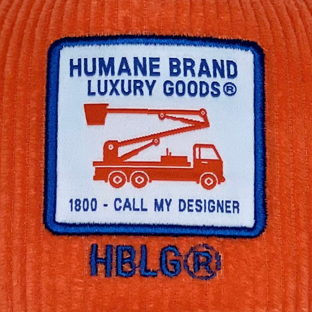 HUMANE BRAND® Orange Construction Hat