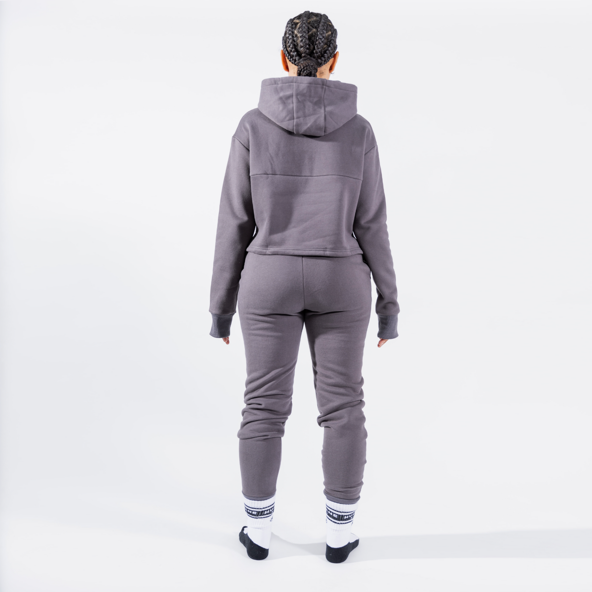 Womens grey nike sweatsuit best sale